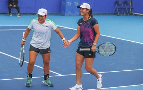 WTA1000多哈站双打：蒋欣玗/吴芳娴2-1淘汰谢淑薇组合进八强