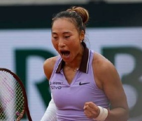 6-2、6-3，郑钦文2-0横扫晋级冲冠，法国网球公开赛夺得2连胜